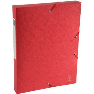 Achetez Boite de classement en carte lustrée SCOTTEN dos 4 cm, rouge 50815E SCOTTEN EXACOMPTA pas c..