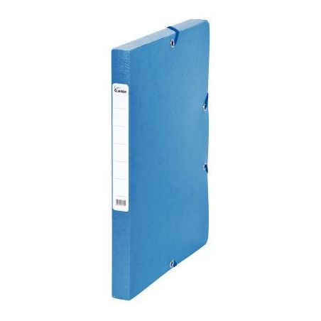 Achetez PERGAMY Boîte de classement à  élastique en carte lustrée 7/10, 600g. Dos 25mm. Coloris..