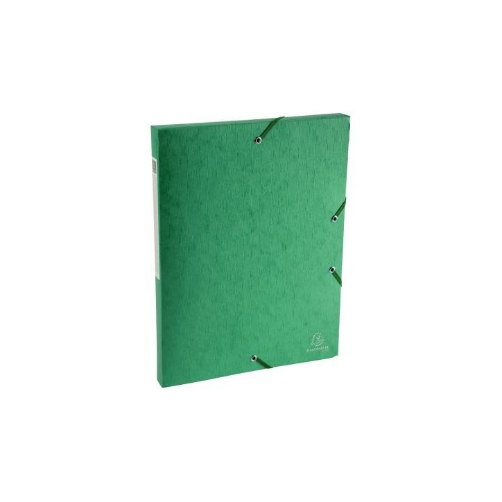 Boite de classement en carte lustrée SCOTTEN dos 2,5 cm, vert 50703E SCOTTEN EXACOMPTA