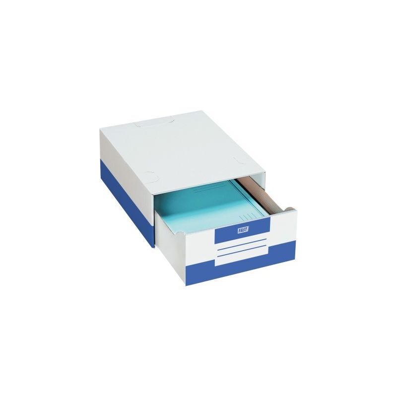 Achetez Paquet de 10 tiroirs de rangements en carton format A4 100725929 FAST HAMELIN pas cher sur M..