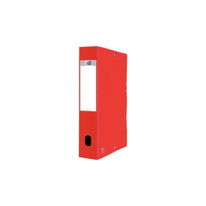 Boîte de classement EUROFOLIO+ en carte grainée, dos 60 mm, rouge 400126557 EUROFOLIO HAMELIN