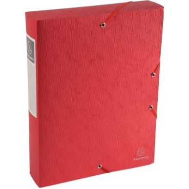 Achetez Boite de classement en carte lustrée SCOTTEN dos 6 cm, rouge 50915E SCOTTEN EXACOMPTA pas c..