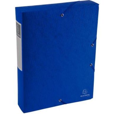 Achetez Boite de classement en carte lustrée SCOTTEN dos 6 cm, bleu 50912E SCOTTEN EXACOMPTA pas ch..