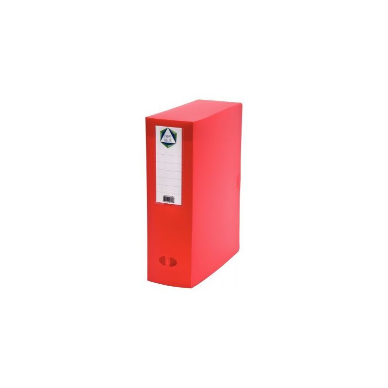 Achetez PERGAMY Boîte de classement dos de 10 cm, en polypropylène 7/10e. Coloris rouge pas cher s..