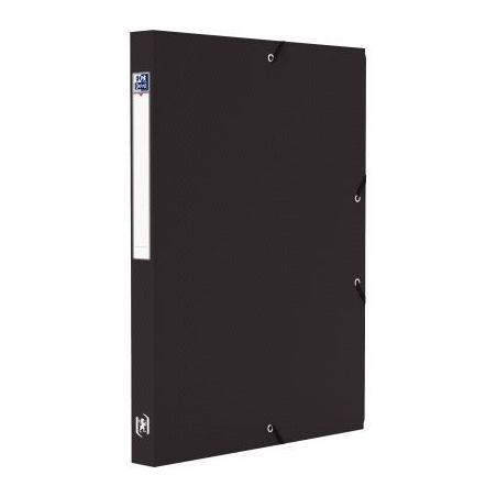 Achetez OXFORD Boîte de classement MEMPHIS 24x32cm, en polypropylène 7/10e. Dos 2,5cm. Coloris Noi..