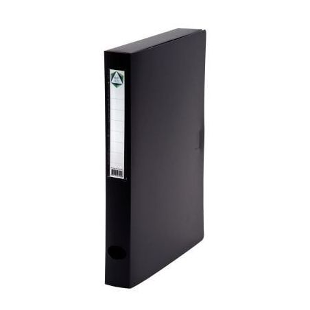 Achetez PERGAMY Boîte de classement dos de 4 cm, en polypropylène 7/10e. Coloris noir pas cher sur..