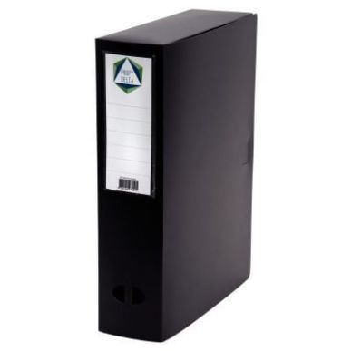 Achetez PERGAMY Boîte de classement dos de 8 cm, en polypropylène 7/10e. Coloris noir pas cher sur..