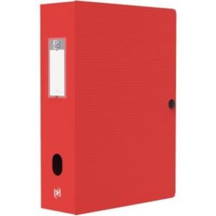 Achetez Boite de classement MEMPHIS en polypropylène, dos de 80 mm, coloris rouge 100200176 MEMPHIS..