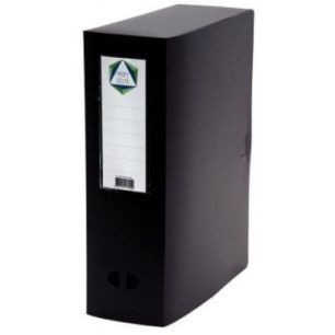 Achetez PERGAMY Boîte de classement dos de 10 cm, en polypropylène 7/10e. Coloris noir pas cher su..