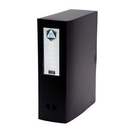 Achetez PERGAMY Boîte de classement dos de 10 cm, en polypropylène 7/10e. Coloris noir pas cher su..