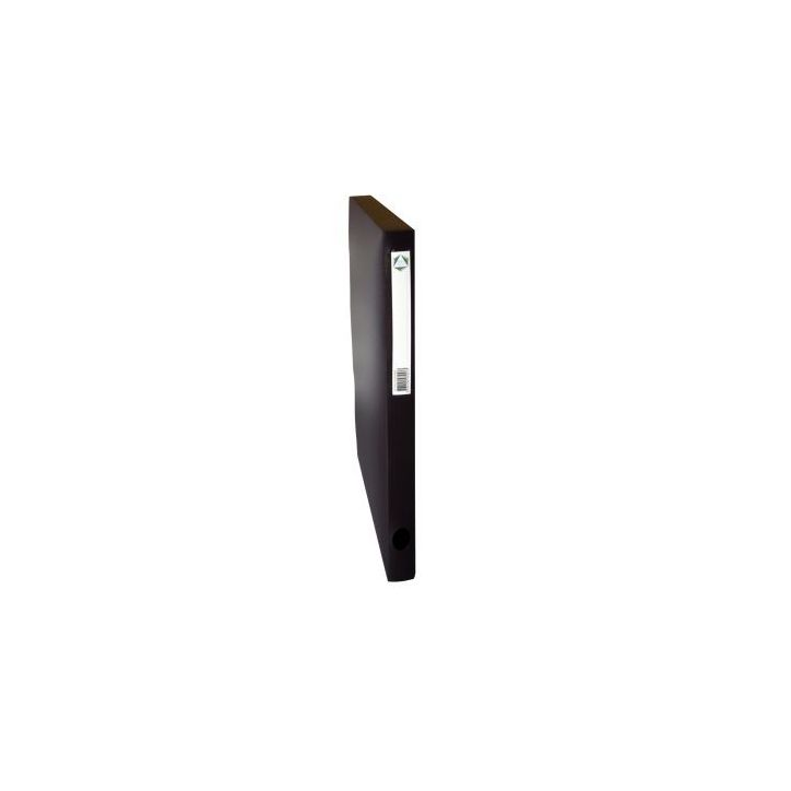 Boite de classement en polypropylène, dos 25 mm, coloris noir 050233025025B