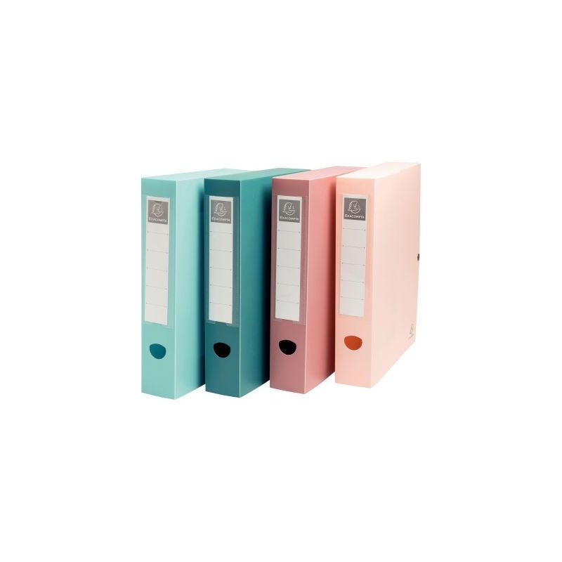 Achetez Boîte de classement SKANDI en polypropylène recyclé, dos 6 cm, coloris assortis 89270E SK..