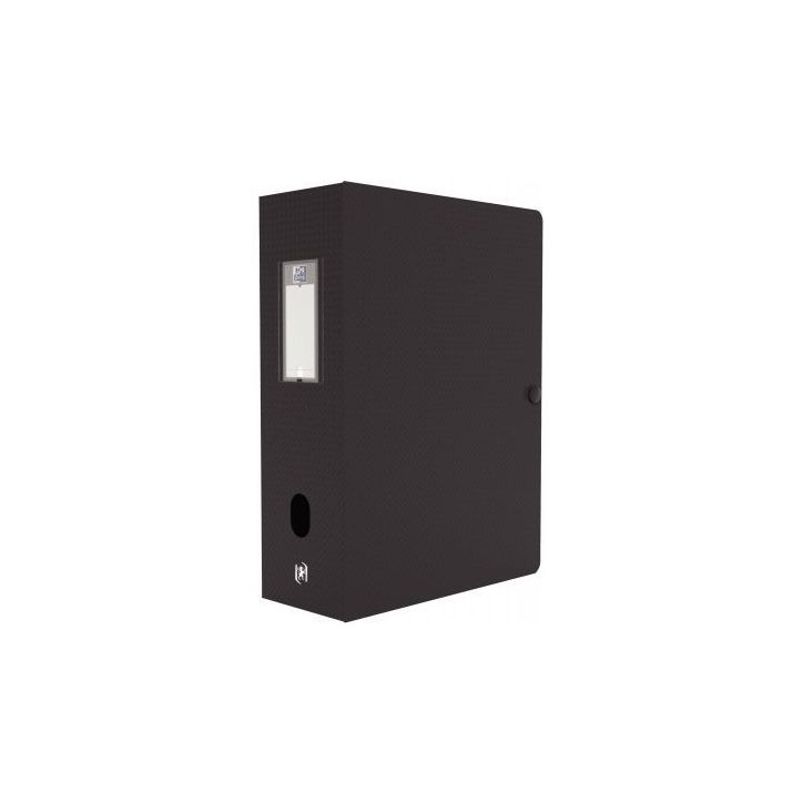 Boite de classement MEMPHIS en polypropylène, dos de 100 mm, coloris noir 100200125 MEMPHIS HAMELIN