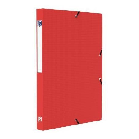 Achetez OXFORD Boîte de classement MEMPHIS 24x32cm, en polypropylène 7/10e. Dos 2,5cm. Coloris rou..