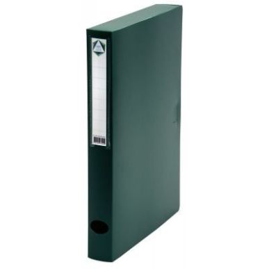 Achetez PERGAMY Boîte de classement dos de 4 cm, en polypropylène 7/10e. Coloris vert pas cher sur..