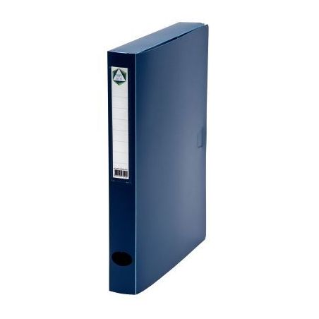 Achetez PERGAMY Boîte de classement dos de 4 cm, en polypropylène 7/10e. Coloris bleu pas cher sur..