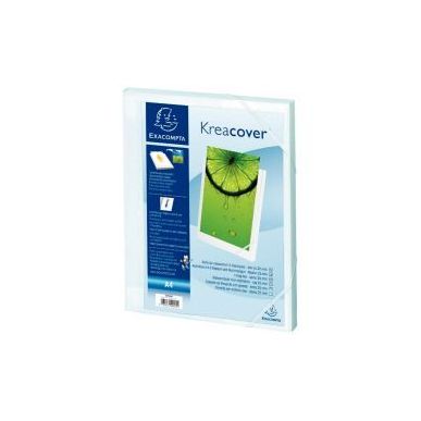 Achetez EXACOMPTA Boîte de classement personnalisable KREACOVER dos de 25mm, A4, polypro Blanc pas ..