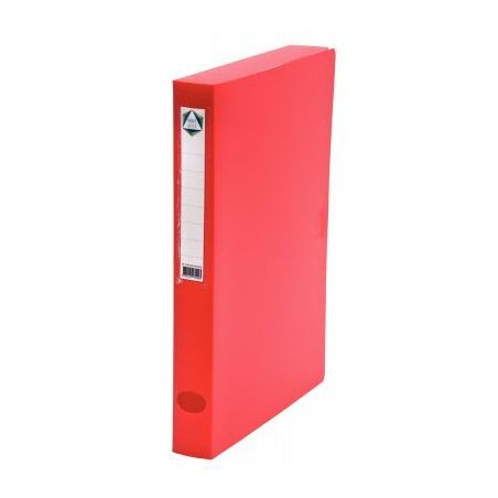 Achetez PERGAMY Boîte de classement dos de 4 cm, en polypropylène 7/10e. Coloris rouge pas cher su..