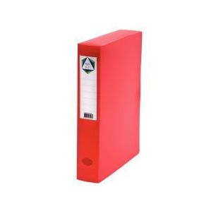 Achetez PERGAMY Boîte de classement dos de 6 cm, en polypropylène 7/10e. Coloris rouge pas cher su..