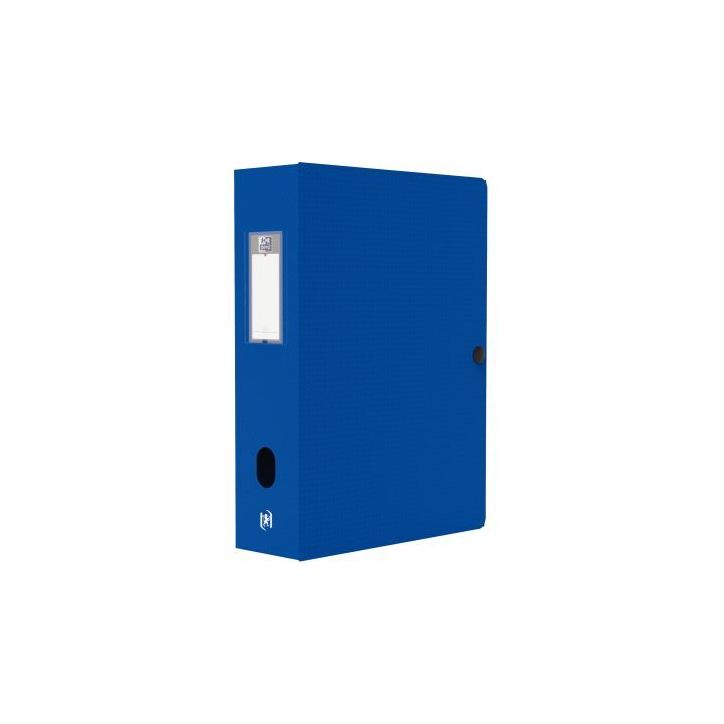 Boite de classement MEMPHIS en polypropylène, dos de 80 mm, coloris bleu 100200173 MEMPHIS HAMELIN