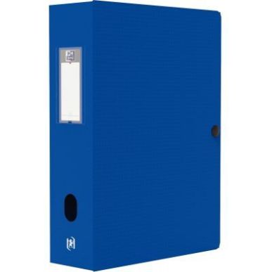 Achetez Boite de classement MEMPHIS en polypropylène, dos de 80 mm, coloris bleu 100200173 MEMPHIS ..