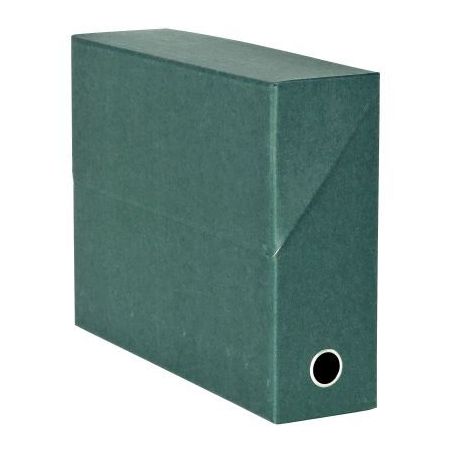 Achetez EXACOMPTA Boîte transfert pâte naturelle, carton rigide recouvert de papier recylé Vert f..