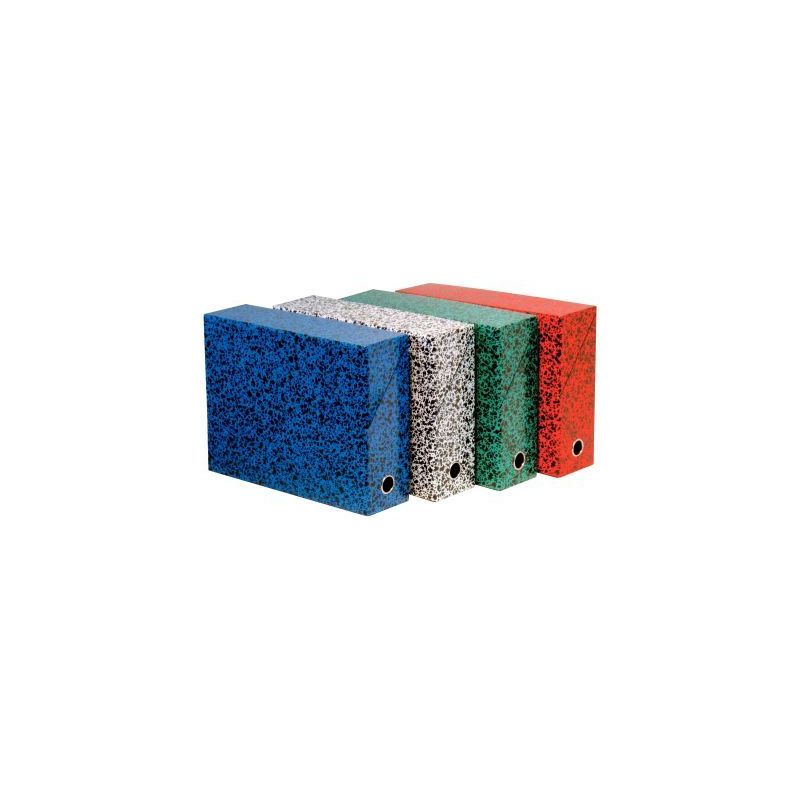 Achetez Boite de transfert papier marbré, dos 9 cm, bleu 89722E EXACOMPTA pas cher sur Ma Rentrée ..