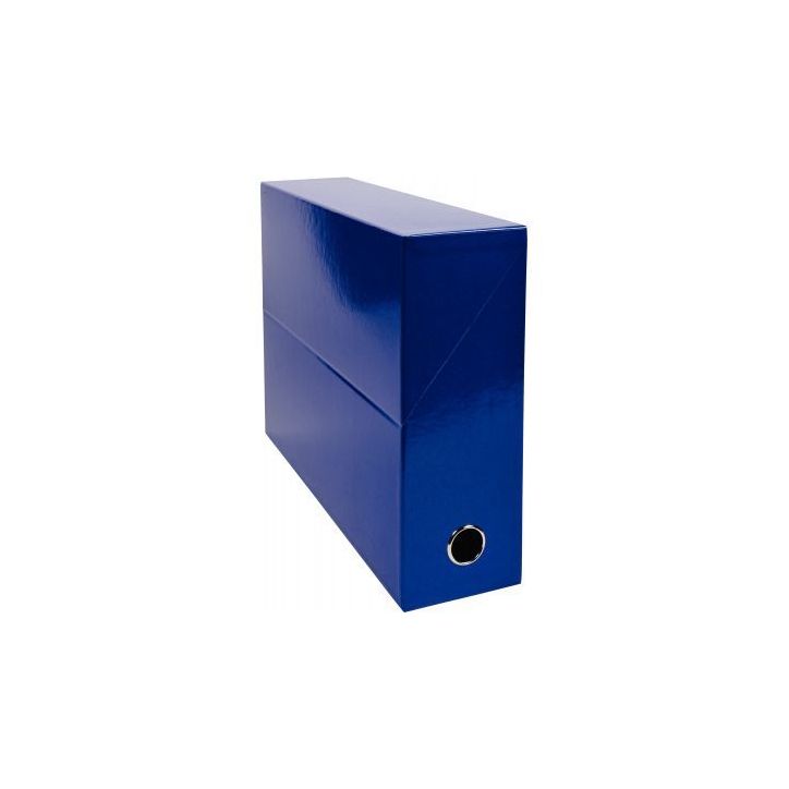 Boite de transfert IDERAMA, dos 9 cm, bleu foncé 89922E IDERAMA EXACOMPTA