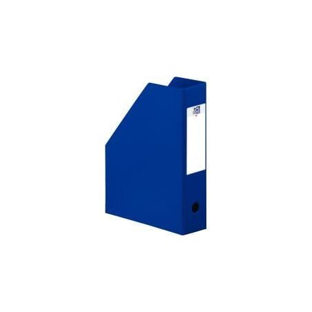 Achetez OXFORD Porte-revues en PVC soudé, dos de 7 cm 32x24cm, livré à plat. Coloris Bleu fonc ..