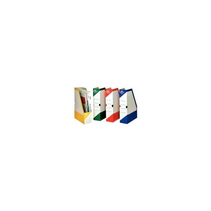 Paquet de 4 boites à  pan coupé en carton couleurs assorties 100725794 HAMELIN