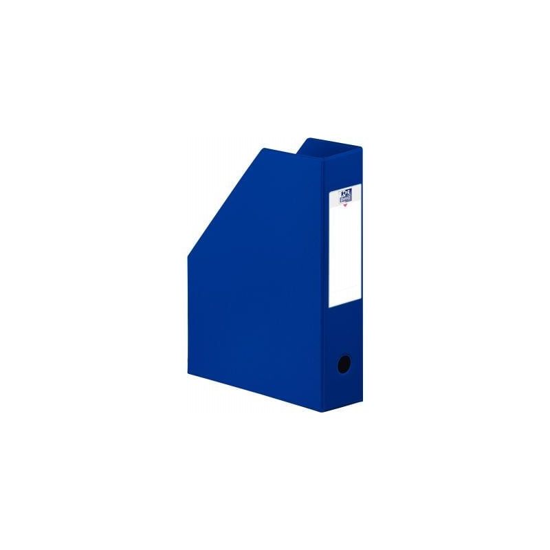 Achetez OXFORD Porte-revues en PVC soudé, dos de 10 cm 32x24cm, livré à  plat. Coloris Bleu fonc..