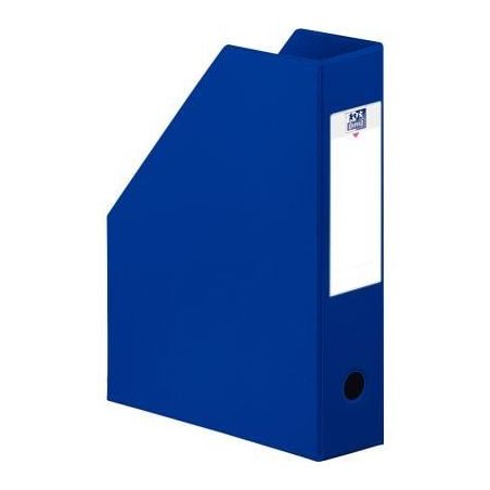 Achetez OXFORD Porte-revues en PVC soudé, dos de 10 cm 32x24cm, livré à  plat. Coloris Bleu fonc..