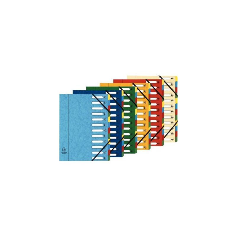 Achetez TRIEUR 12 COMPARTIMENTS A FE NETRE 5/10E DOS EXTEN pas cher sur Ma Rentrée Scolaire