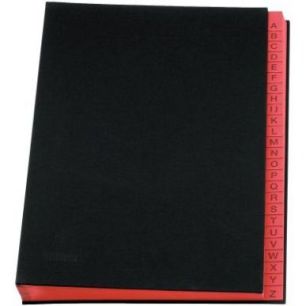Achetez Trieur alphabétique en toile 25 compartiments coloris noir 53-25 EXTENDOS pas cher sur Ma R..