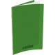 Piqûre 48 pages 24x32 cm, seyès 90g couverture polypropylène vert 400006763 HAMELIN