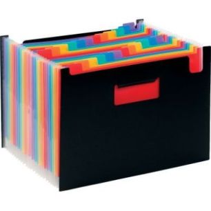 Achetez Trieur extensible en polypropylène RAINBOW CLASS, 24 compartiments 110987-03 RAINBOW CL VIQ..