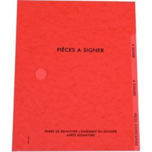 Achetez Parapheur 3 compartiments, rouge 350.5 ROUGE EXTENDOS pas cher sur Ma Rentrée Scolaire