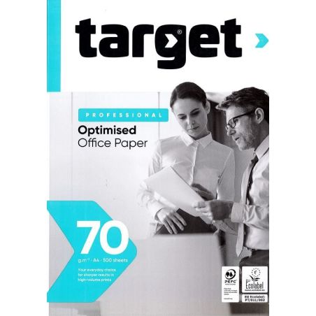 Achetez TARGET / DISCOVERY - Papier A4 70G extra blanc ramette 500f pas cher sur Ma Rentrée Scolair..
