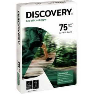 Achetez Ramette de 500 feuilles de papier blanc 75g de format A3 DISCOVERY DISCOV A3 75G DISCOVERY p..