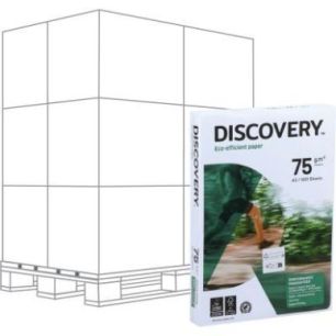 Achetez Palette de 120 ramettes de 500f format A3 75g blanc DISCOVERY 47776X120 DISCOVERY pas cher s..