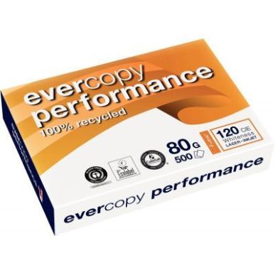 Achetez Ramette 500 feuilles A4 80g EVERCOPY PERFORMANCE 50067C EVERCOPY CLAIREFONTAINE pas cher sur..