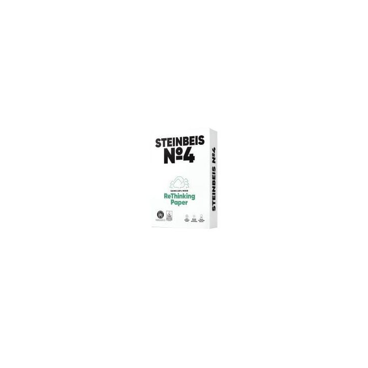 Ramette de 500 feuilles format A4 80g blanc STEINBEIS N°4 k1701666080A STEINBEIS