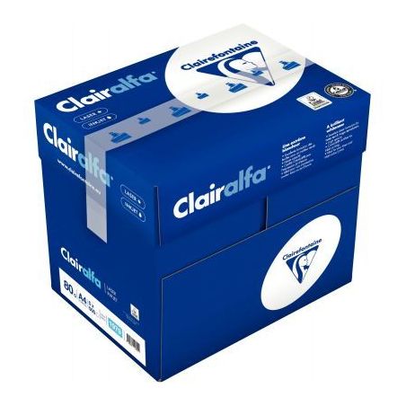 Achetez Carton de 5 ramettes de 500 feuilles format A4 80g blanc CLAIRALFA 15838X5 CLAIRALFA CLAIREF..