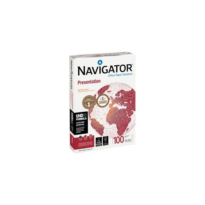 Achetez NAVIGATOR Ramette 500 feuilles papier extra Blanc Navigator Presentation A3 100G CIE 169 pas..