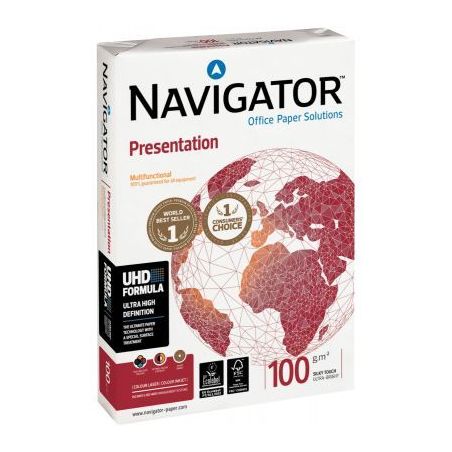 Achetez NAVIGATOR Ramette 500 feuilles papier extra Blanc Navigator Presentation A3 100G CIE 169 pas..