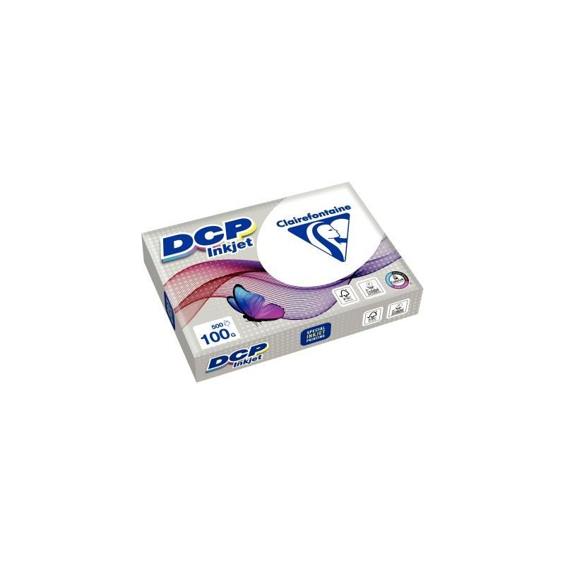 Achetez Ramette 500 feuilles A4 100g blanc DCP iNKJET 50706C CLAIREFONTAINE pas cher sur Ma Rentrée..