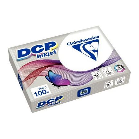 Achetez Ramette 500 feuilles A4 100g blanc DCP iNKJET 50706C CLAIREFONTAINE pas cher sur Ma Rentrée..
