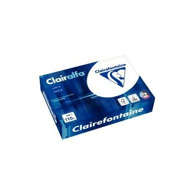 Achetez CLAIREFONTAINE Ramette de 500 feuilles papier Blanc CLAIRALFA 110 grammes format A4 2110 pas..