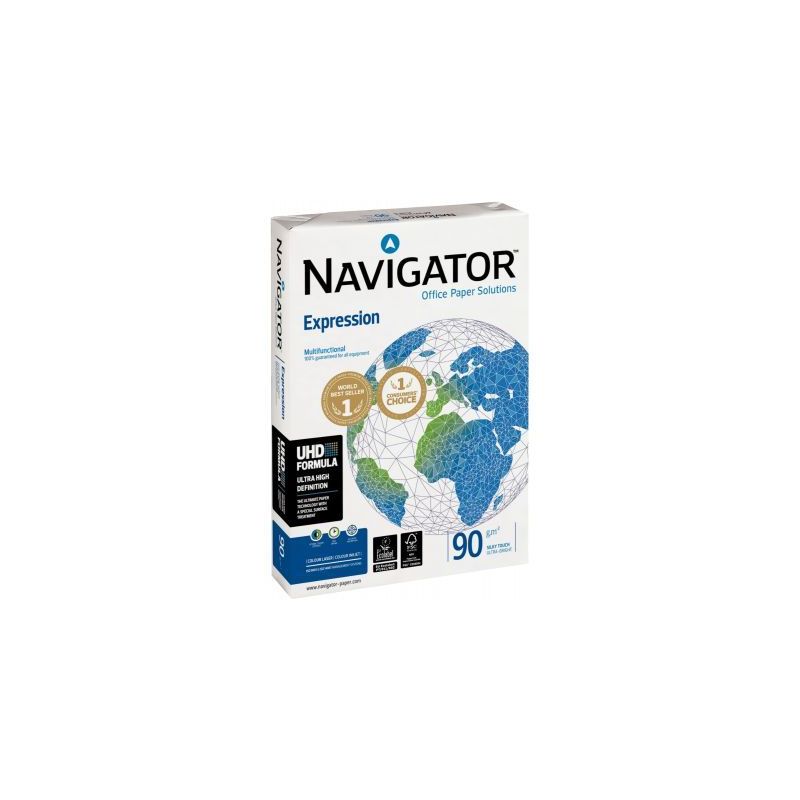 Achetez NAVIGATOR Ramette 500 feuilles papier extra Blanc Navigator Expression A4 90G CIE 169 pas ch..