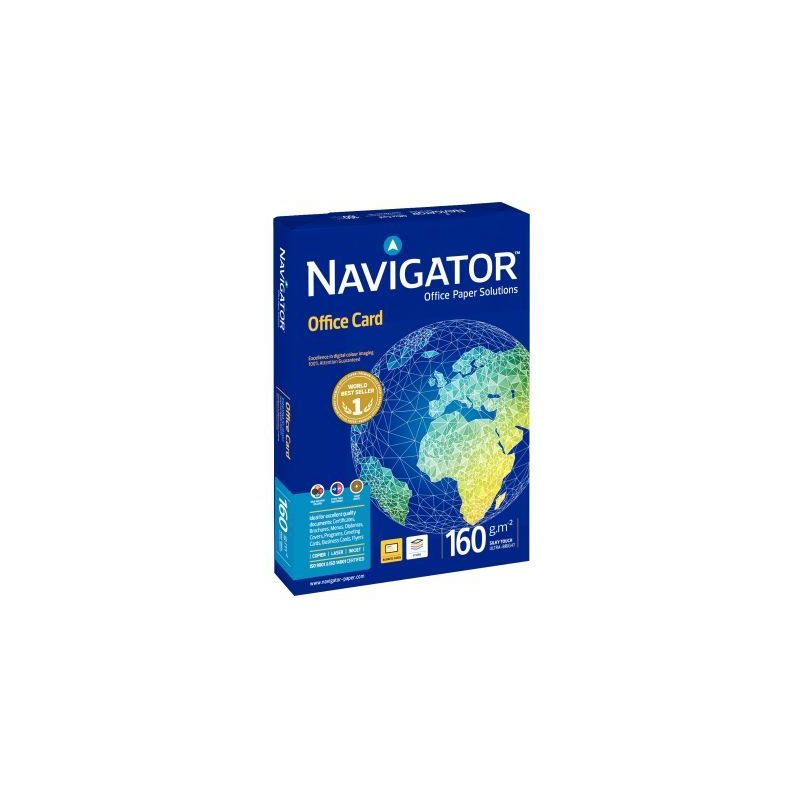Achetez NAVIGATOR Ramette 250 feuilles papier extra Blanc Navigator Office Card A4 160G CIE 169 pas .. Achetez NAVIGATOR Ramette 250 feuilles papier extra Blanc Navigator Office Card A4 160G CIE 169 pas ..